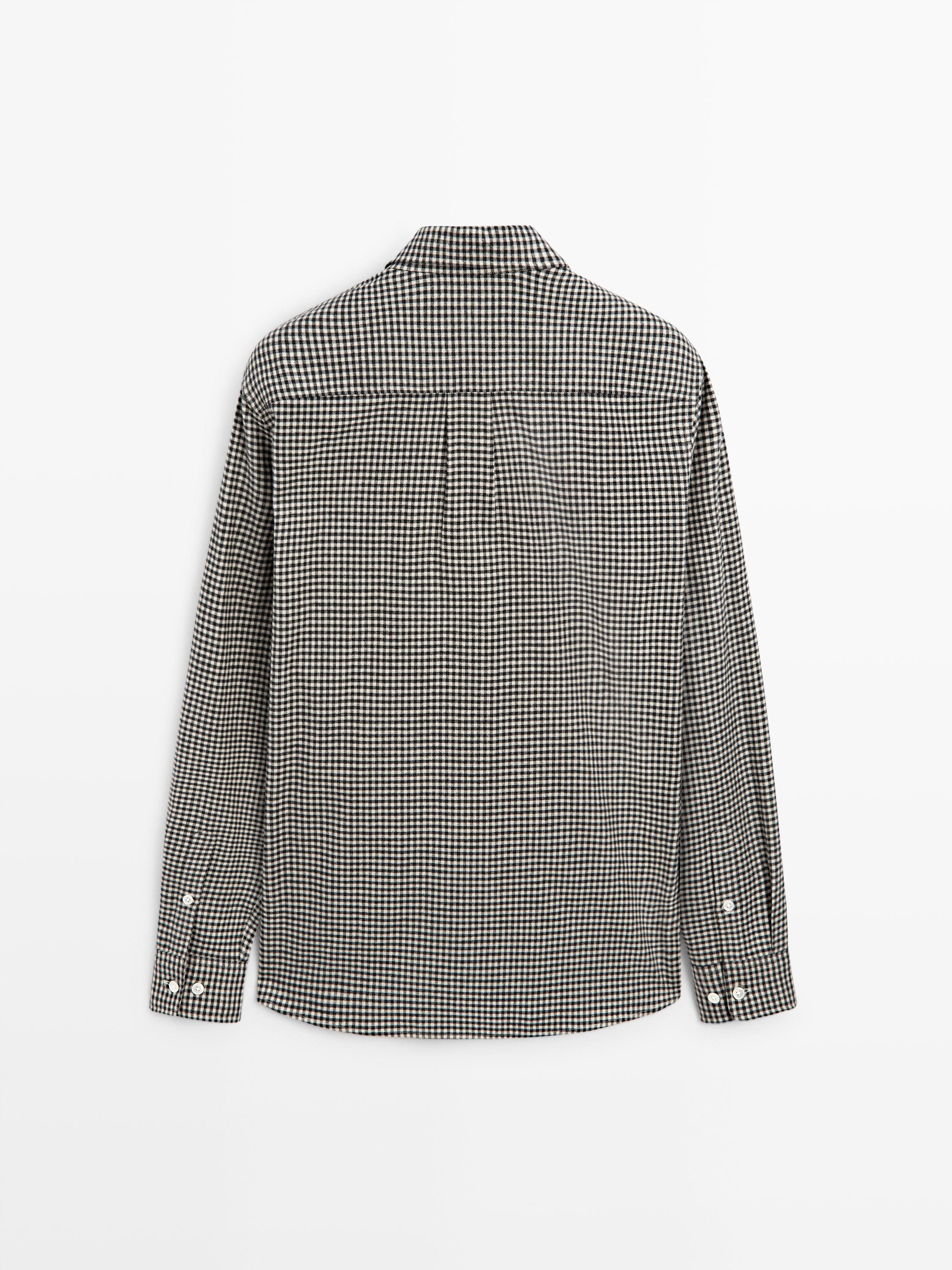100% cotton check shirt